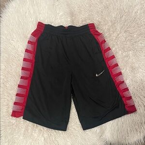 Nike Men's Black/Red Basketball Shorts